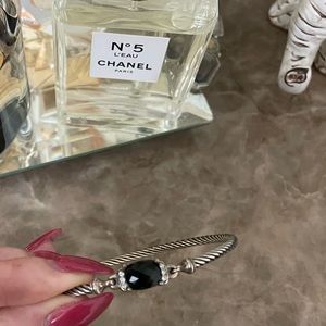 David Yurman bracelet with diamonds on clasp